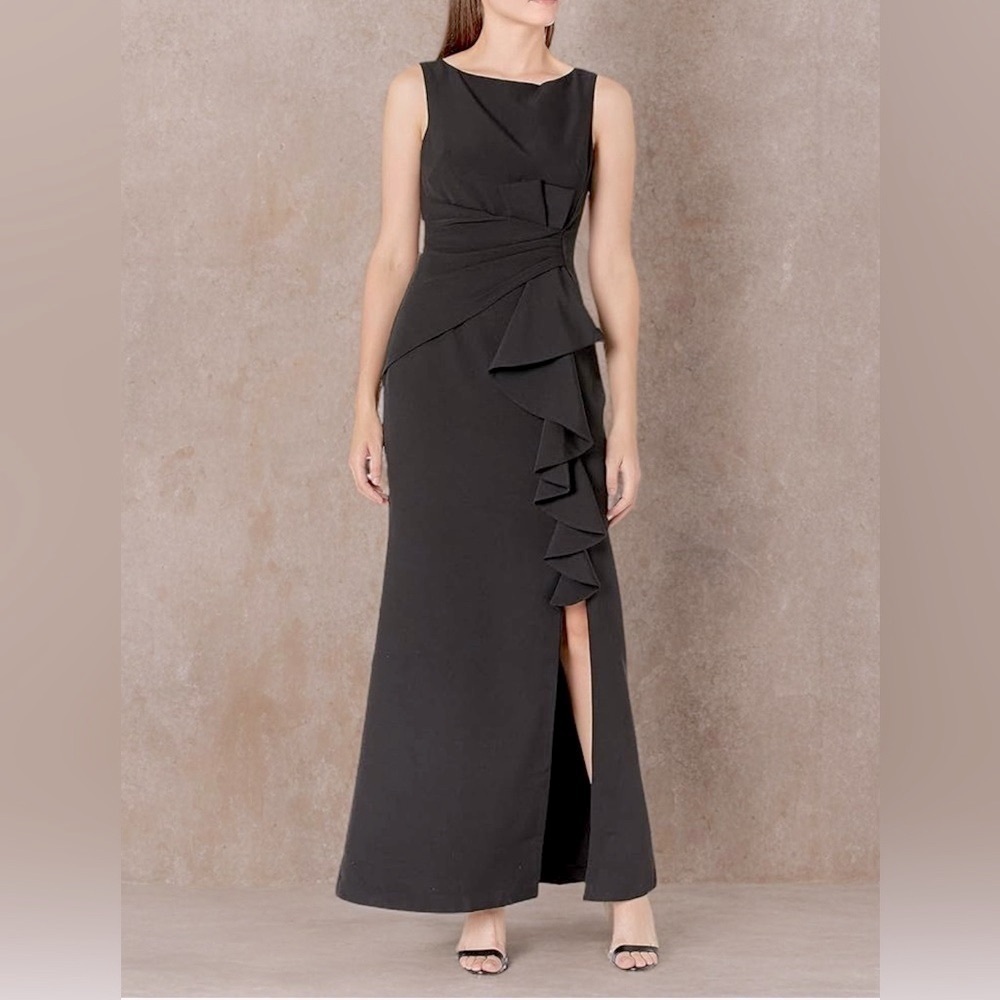 Eliza J Women's Ruffle Front Formal Dress size 8 NEW $319